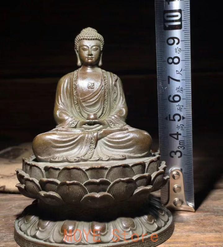 仏教美術 仏像 大日如来釈迦仏像 開運 風水 銅製品 工芸品 置物 - メルカリ