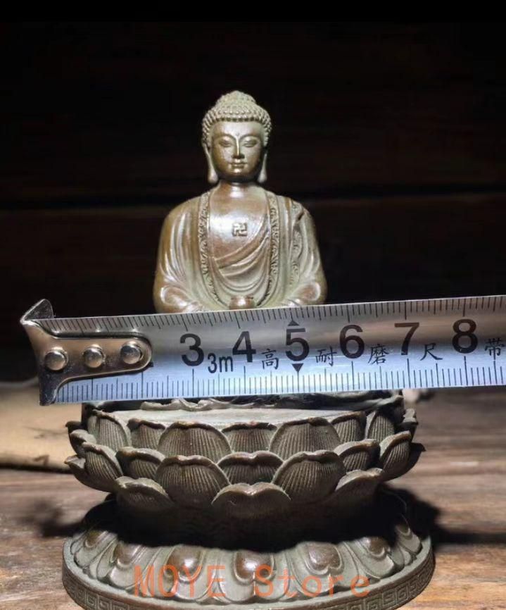 仏教美術 仏像 大日如来釈迦仏像 開運 風水 銅製品 工芸品 置物 - メルカリ