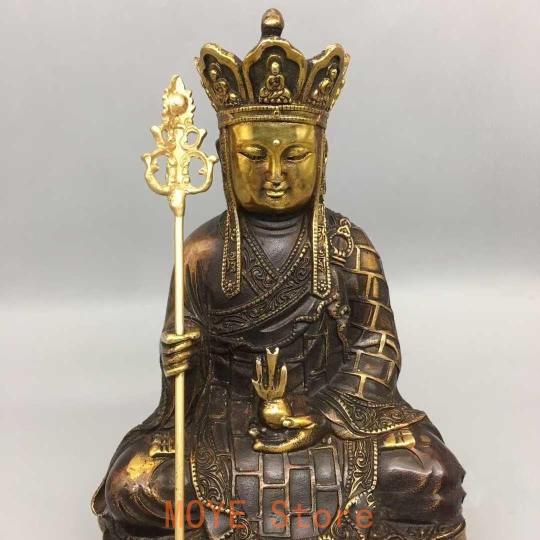 仏教美術 銅像 仏像 地蔵王仏像 家内供養 装飾品 工芸品 置物 - メルカリ