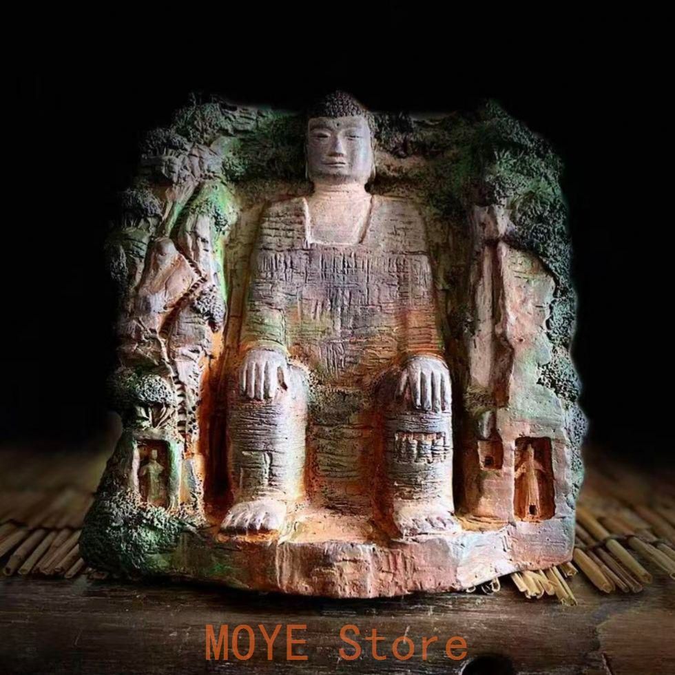 仏教美術 中国 楽山大仏弥勒仏 禅意 茶台 鎮紙 景観 鎮宅 装飾品 工芸品置物 仏教美術 中国 楽山大仏弥勒仏 禅意 茶台 鎮紙 景観 鎮宅 装飾品 工芸