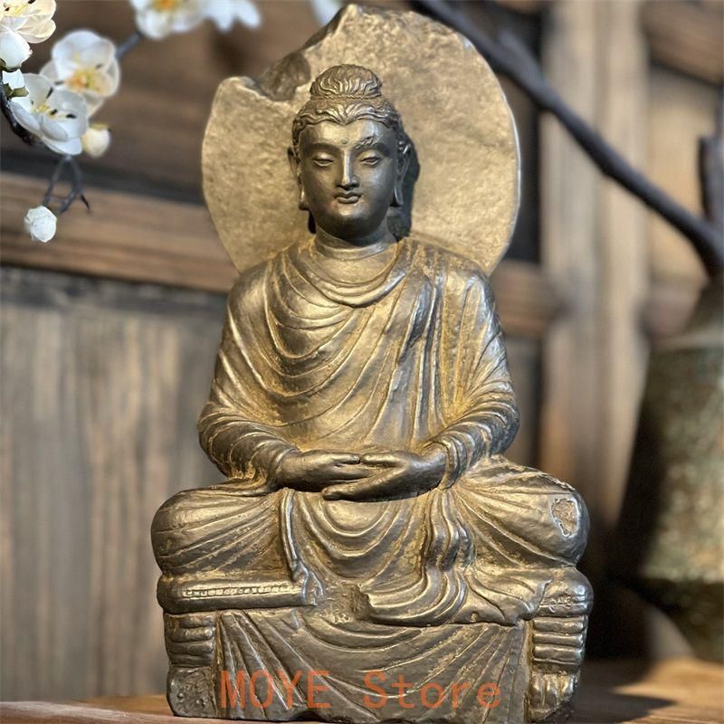 ガンダ-ラ禅定坐像 鎮宅 辟邪 開運 風水招財 置物 工芸品 ガンダ-ラ禅定坐像 鎮宅 辟邪 開運 風水招財 置物 工芸品 - メルカリ