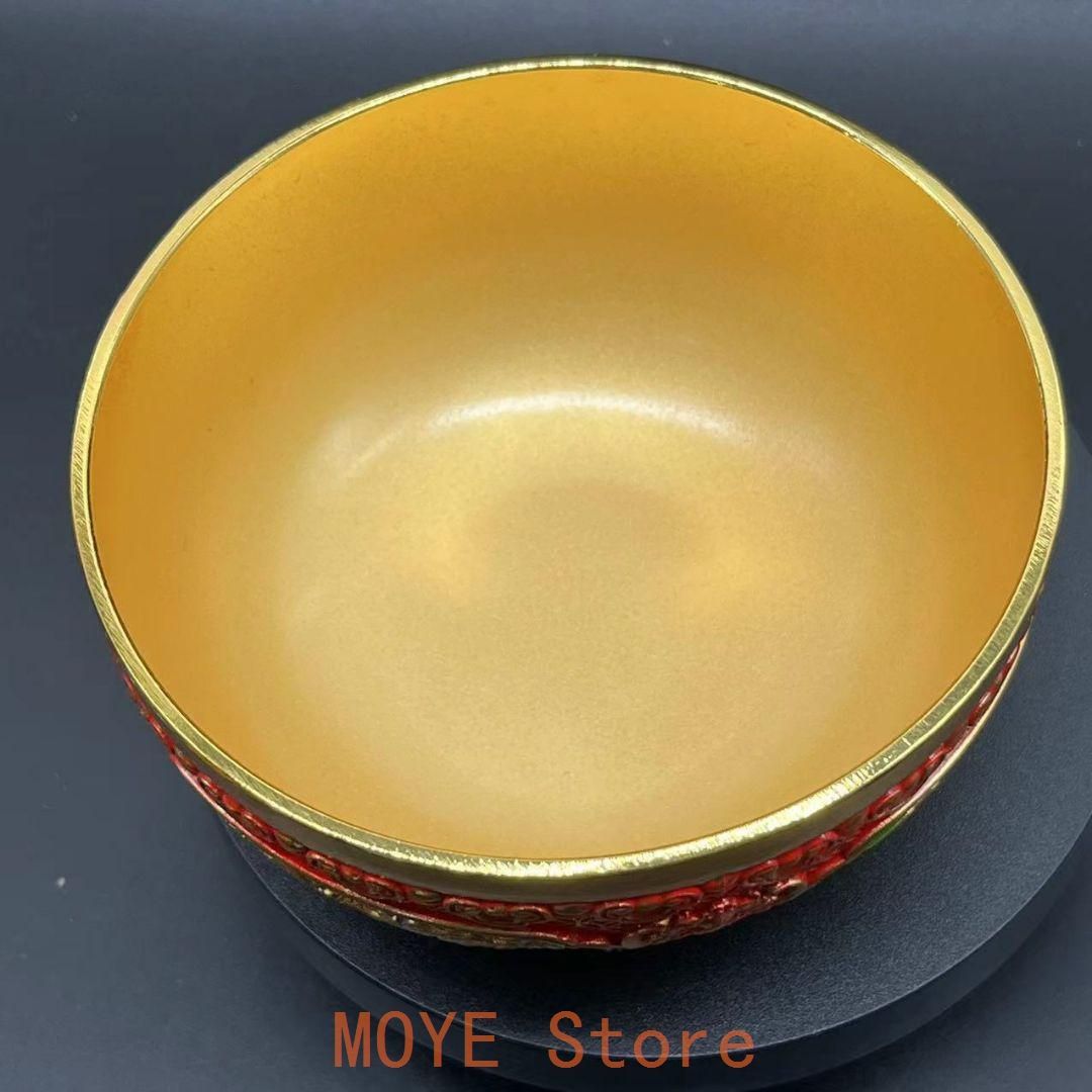 銅製 八宝聚宝盆 装飾品 工芸品 置物 - メルカリ