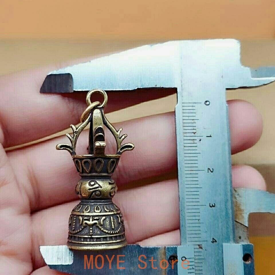 銅 細工 六字真言金剛鈴 掛鈴 法器 辟邪 開運 平安 招財 置物 - メルカリ