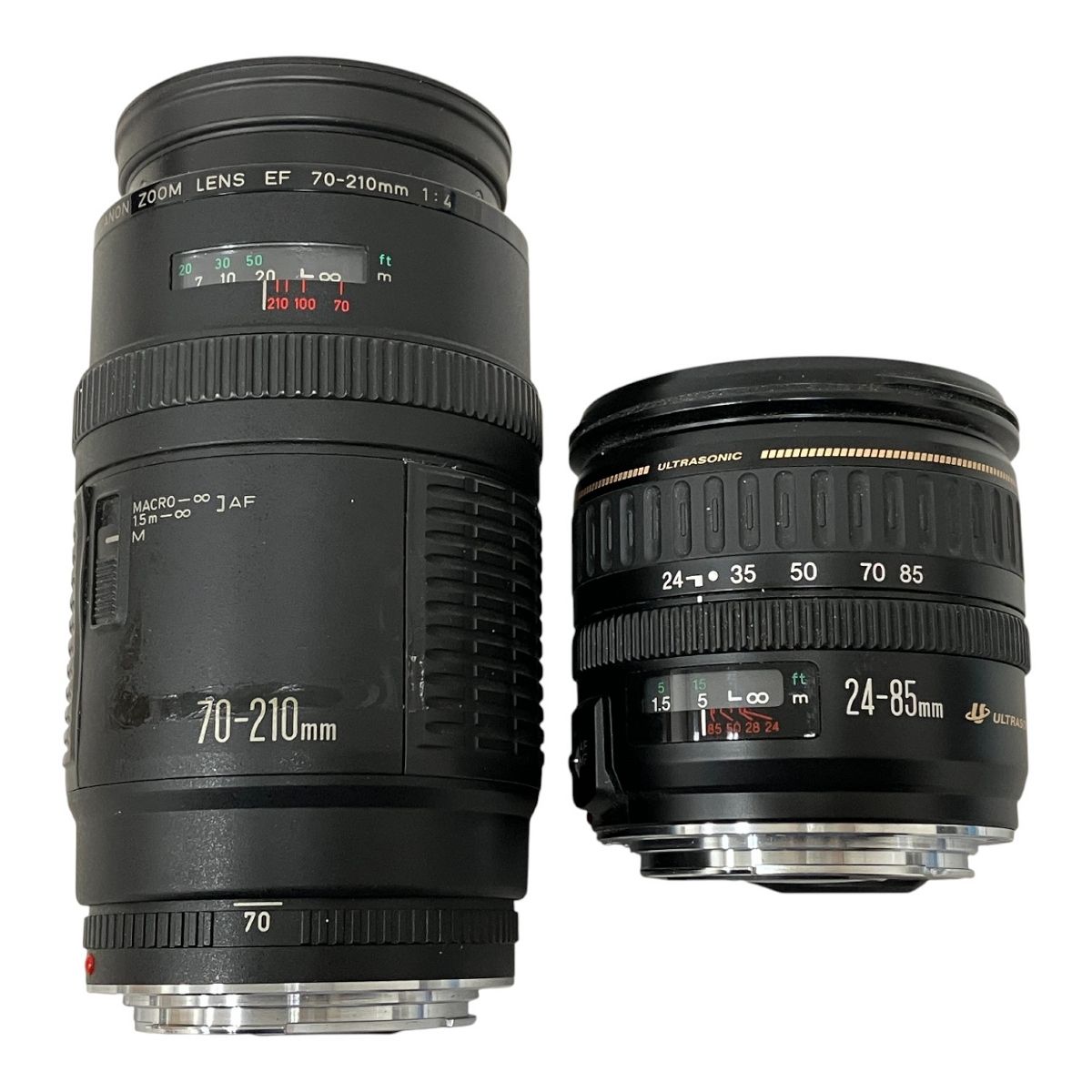  CANON EOS 55 キャノン 一眼レフ フィルムカメラ 24 85 mm 70 210 レンズ セット 一眼レフカメラ(フィルム) フィルムカメラ
