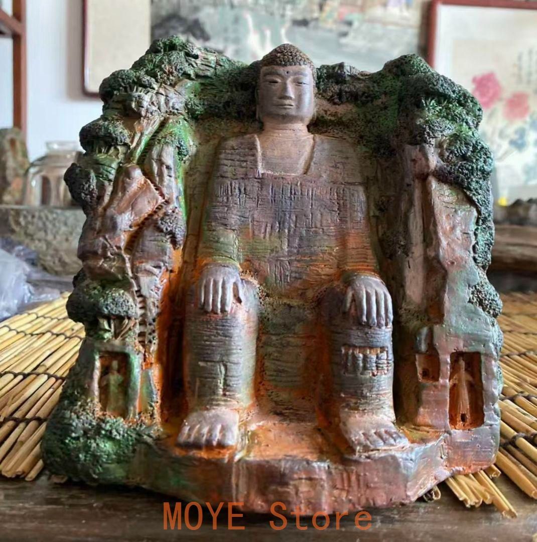 仏教美術 中国 楽山大仏弥勒仏 禅意 茶台 鎮紙 景観 鎮宅 装飾品 工芸品置物 仏教美術 中国 楽山大仏弥勒仏 禅意 茶台 鎮紙 景観 鎮宅 装飾品 工芸