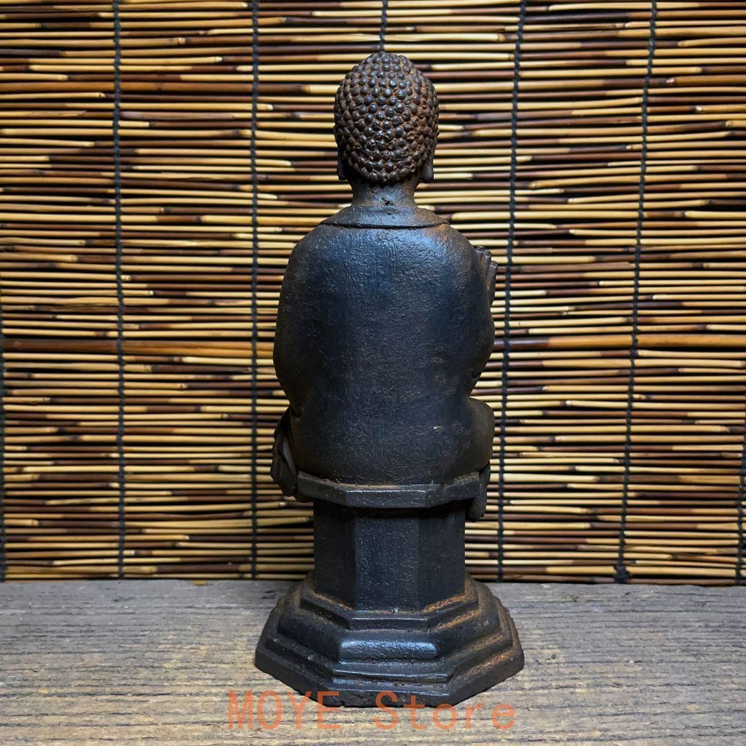 鉄器 鉄仏 釈迦牟尼仏仏像 仏堂 供養 工芸品 置物 鉄器 鉄仏 釈迦牟尼仏仏像 仏堂 供養 工芸品 置物 鉄器 鉄仏 釈迦牟尼