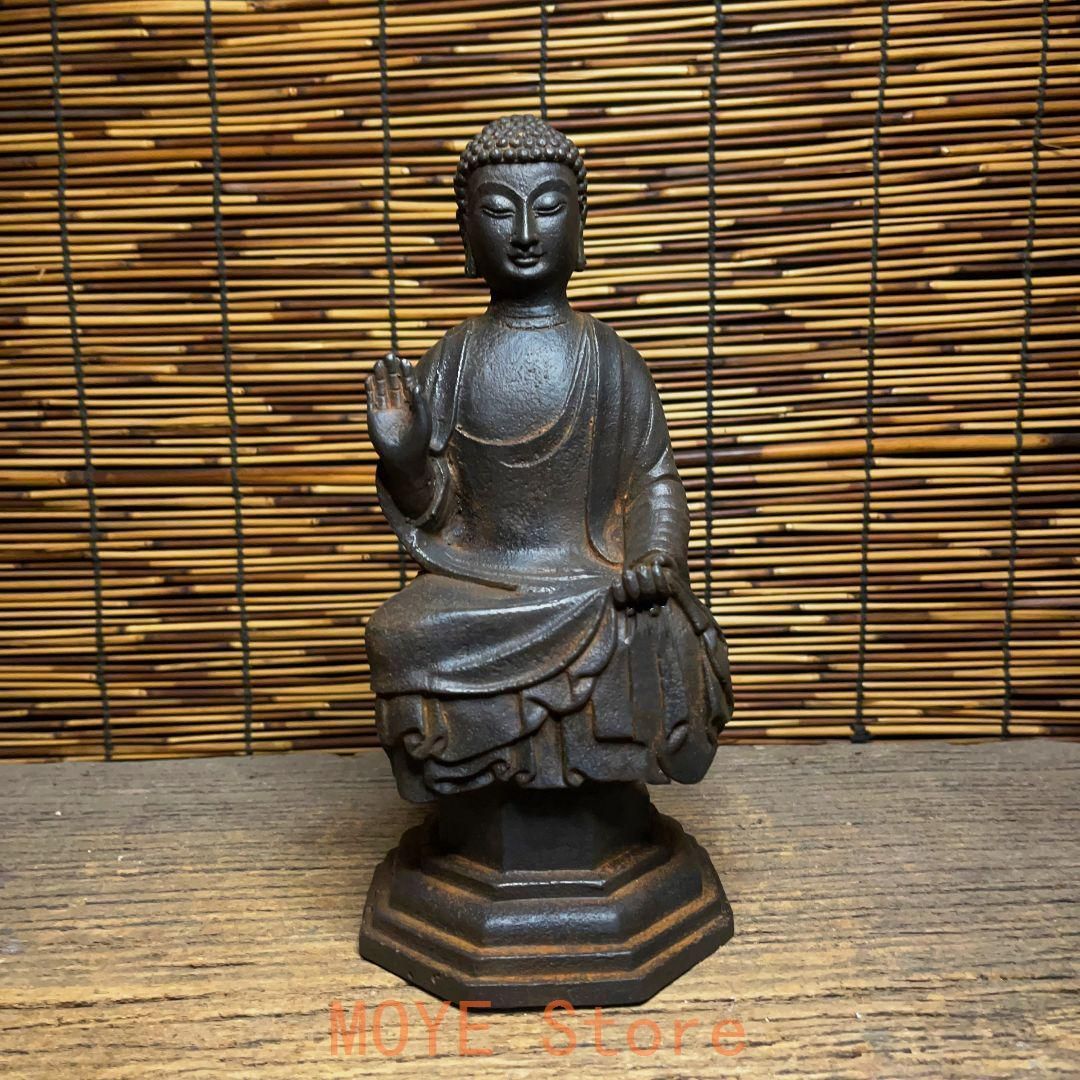 鉄器 蔵仏 仏像 工芸品 美術品 置物 鉄器 蔵仏 仏像 工芸品 美術品 置物 達磨祖師 仏像 鉄器 開運 風水