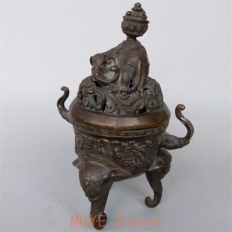 銅器 香炉 吉祥象薫香炉 仏堂香具茶台 置物 装飾品 工芸品 銅器 香炉 吉祥象薫香炉 仏堂香具茶台 置物 装飾品 工芸品 - メルカリ