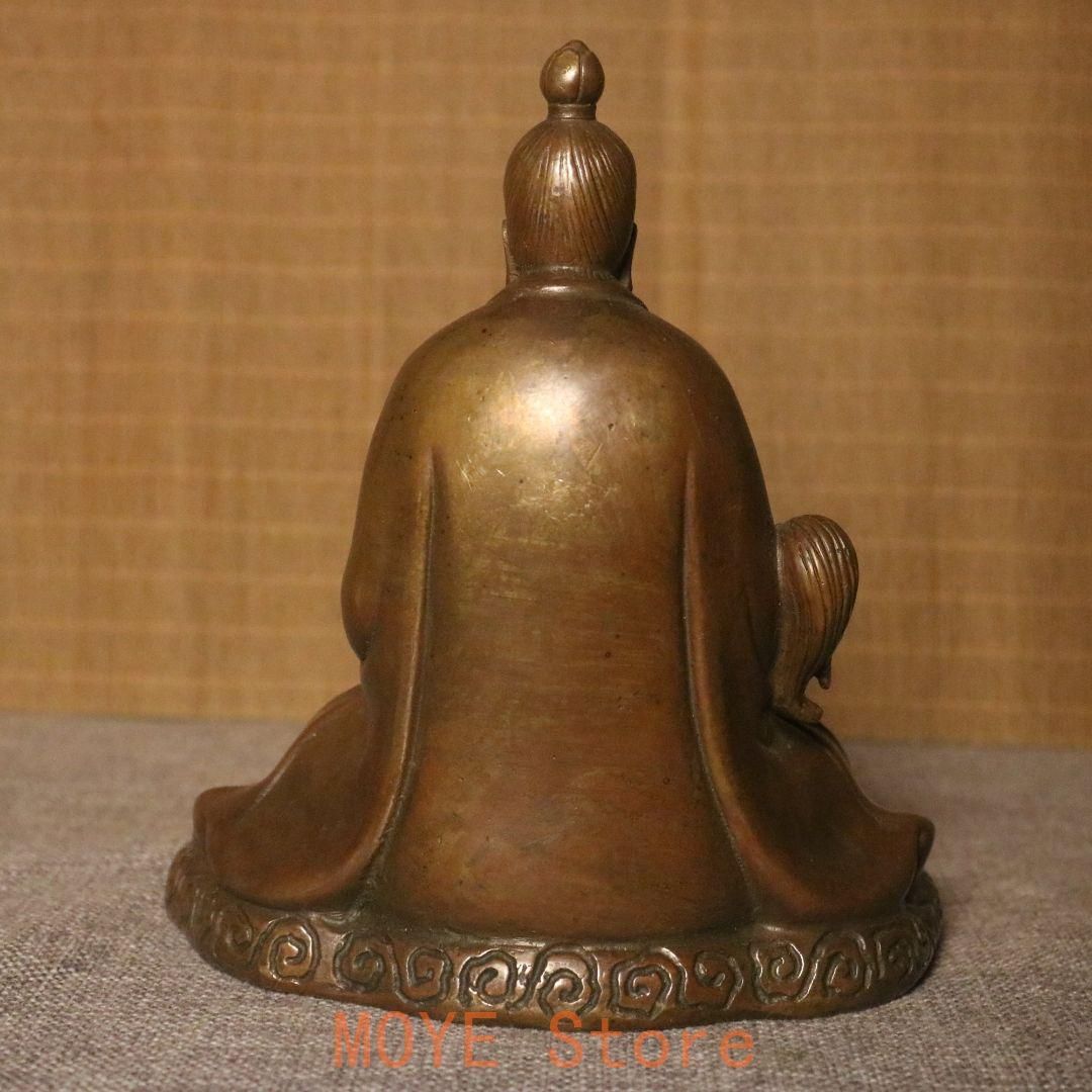 銅器 銅像 太上老君仏像 彫刻 置物 開運 風水 - メルカリ