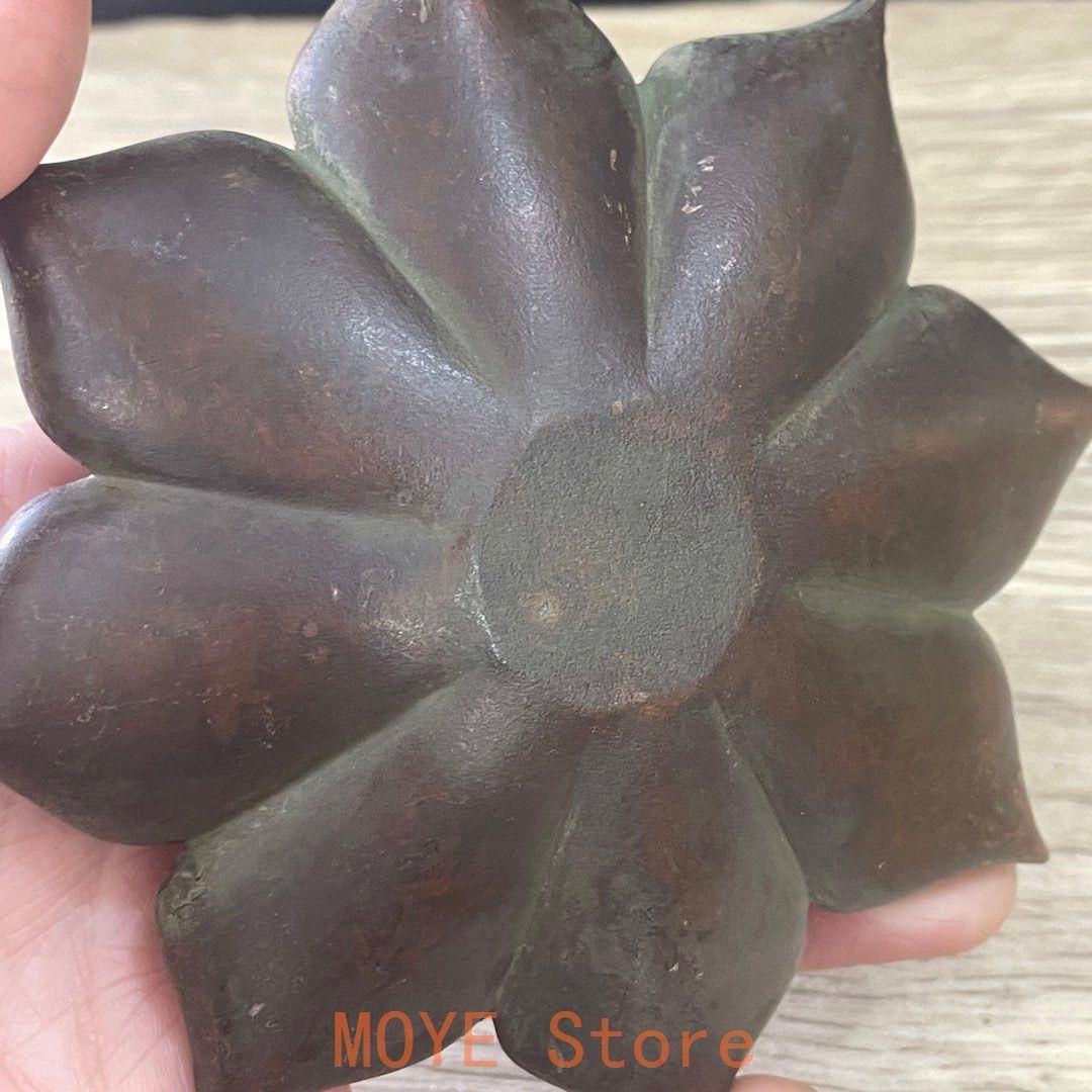 銅器 香炉 蓮花香挿 倒流香 茶台香炉 香道具 装飾品 工芸品 置物