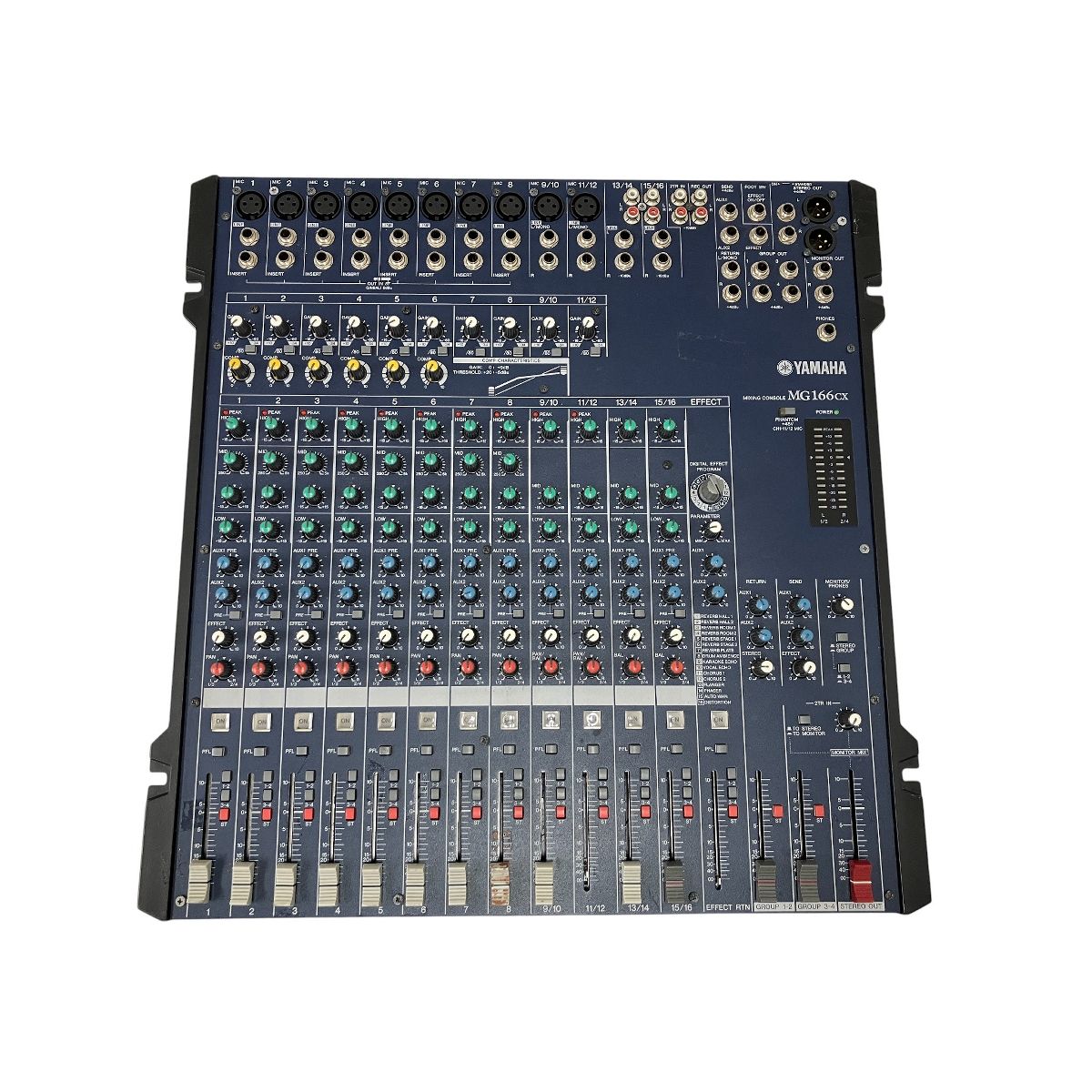 YAMAHA ヤマハ MG166CX ミキサー 動作品 YAMAHA MG166CX アナログミキサー ミキシングコンソール PA機器 音響