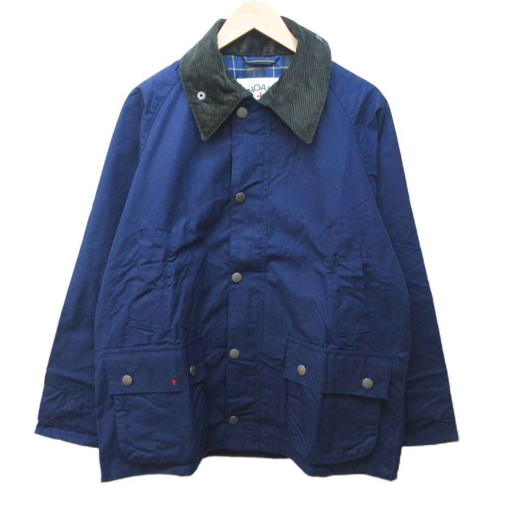 バブアー Barbour × ノア NOAH コラボ ビデイルジャケット ロゴ 刺繍
