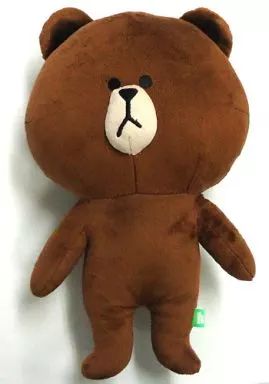 中古】ぬいぐるみ ブラウン BIG×BIGぬいぐるみ 「LINE TOWN」 - メルカリ