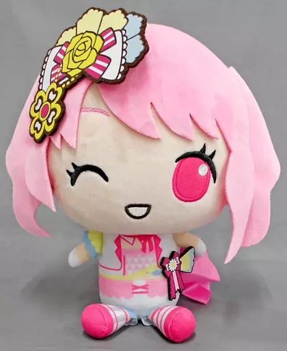 BanG Dream! 丸山彩 ぬいぐるみ サンリオパーティーver. 中古】ぬいぐるみ 丸山彩 ぬいぐるみサンリオパーティver. 「BanG