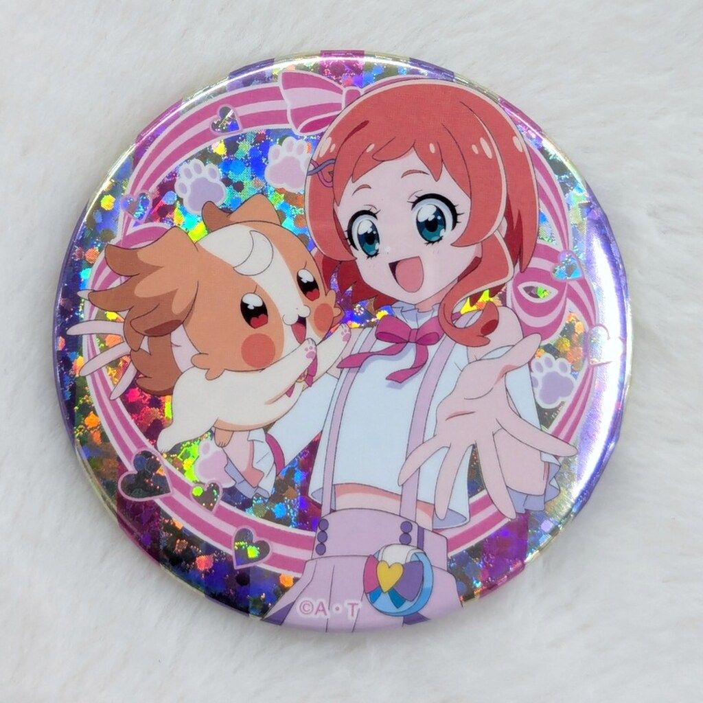 ブルジュラ わんだふるプリキュア! ホログラム缶バッジ第1弾 犬飼