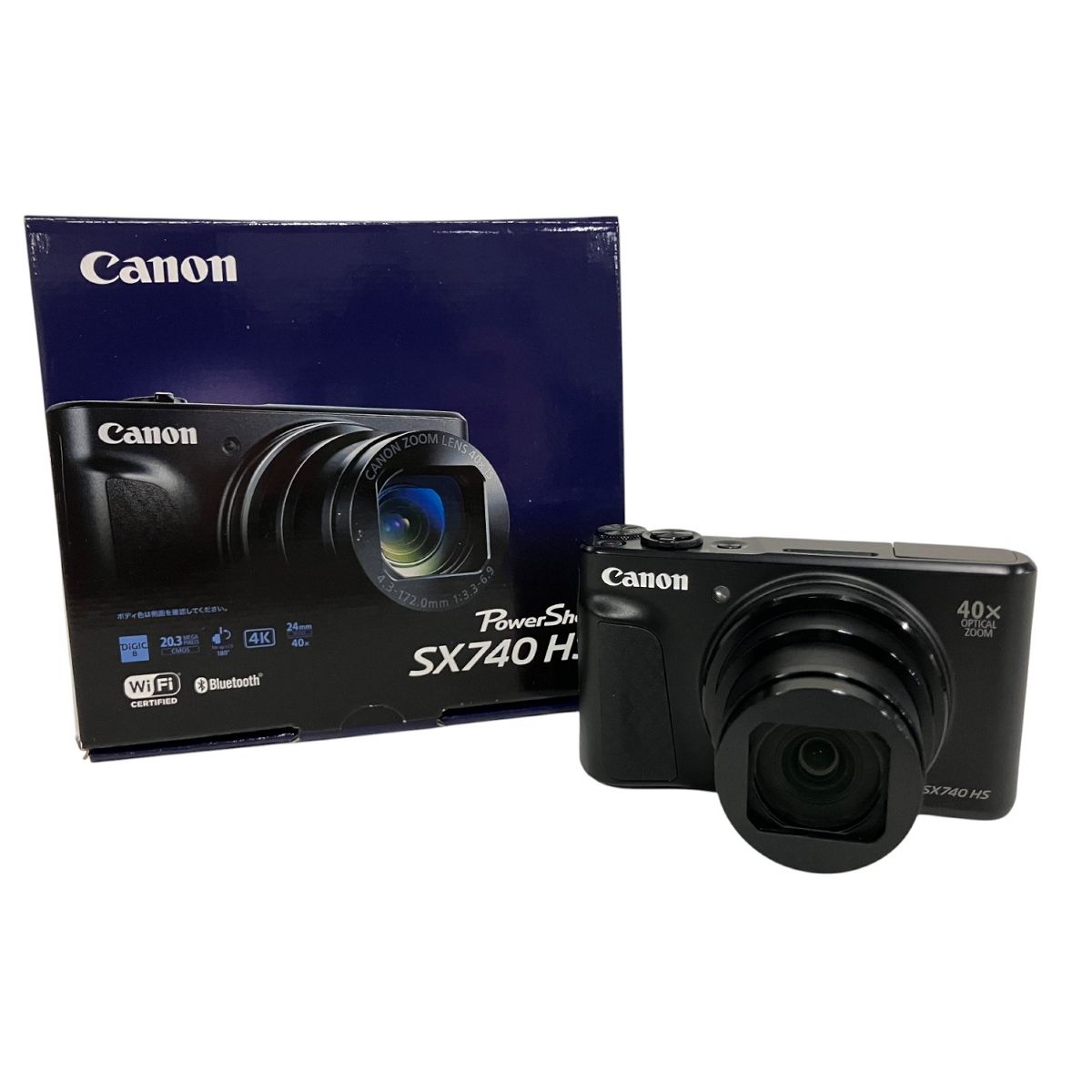 Canon PowerShot SX740 HS コンパクトデジタルカメラ キャノン 中古