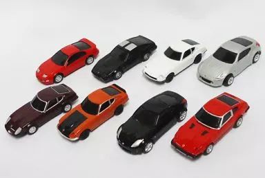 中古】ミニカー 全8種セット 1/72 「UCC フェアレディZコレクション