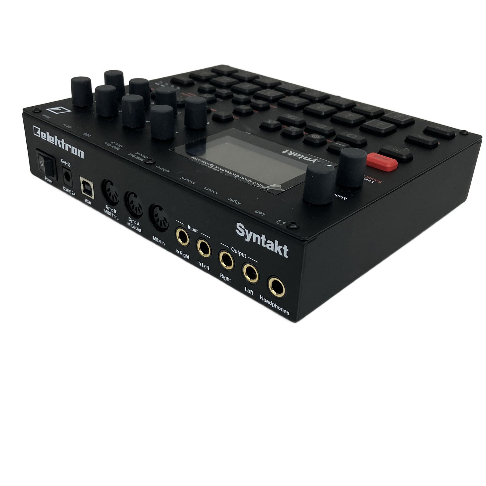 Elektron Syntakt エレクトロン シンクタクトリズムマシン アナログ