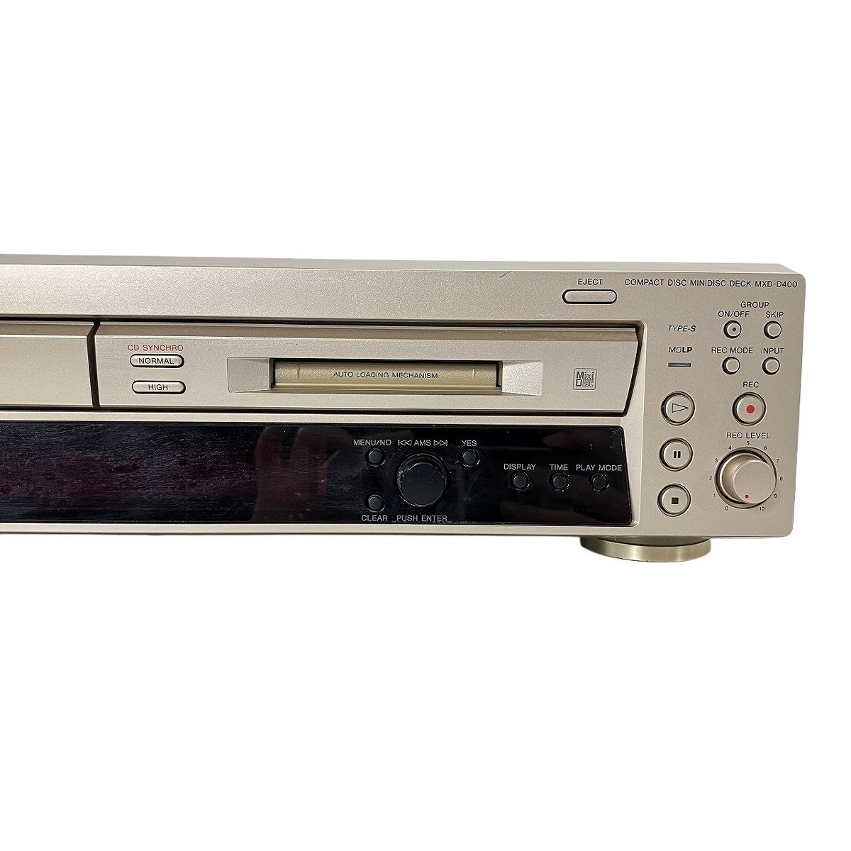SONY MXD-D400 ソニー CD MD デッキ レコーダー プレイヤー 音響機器