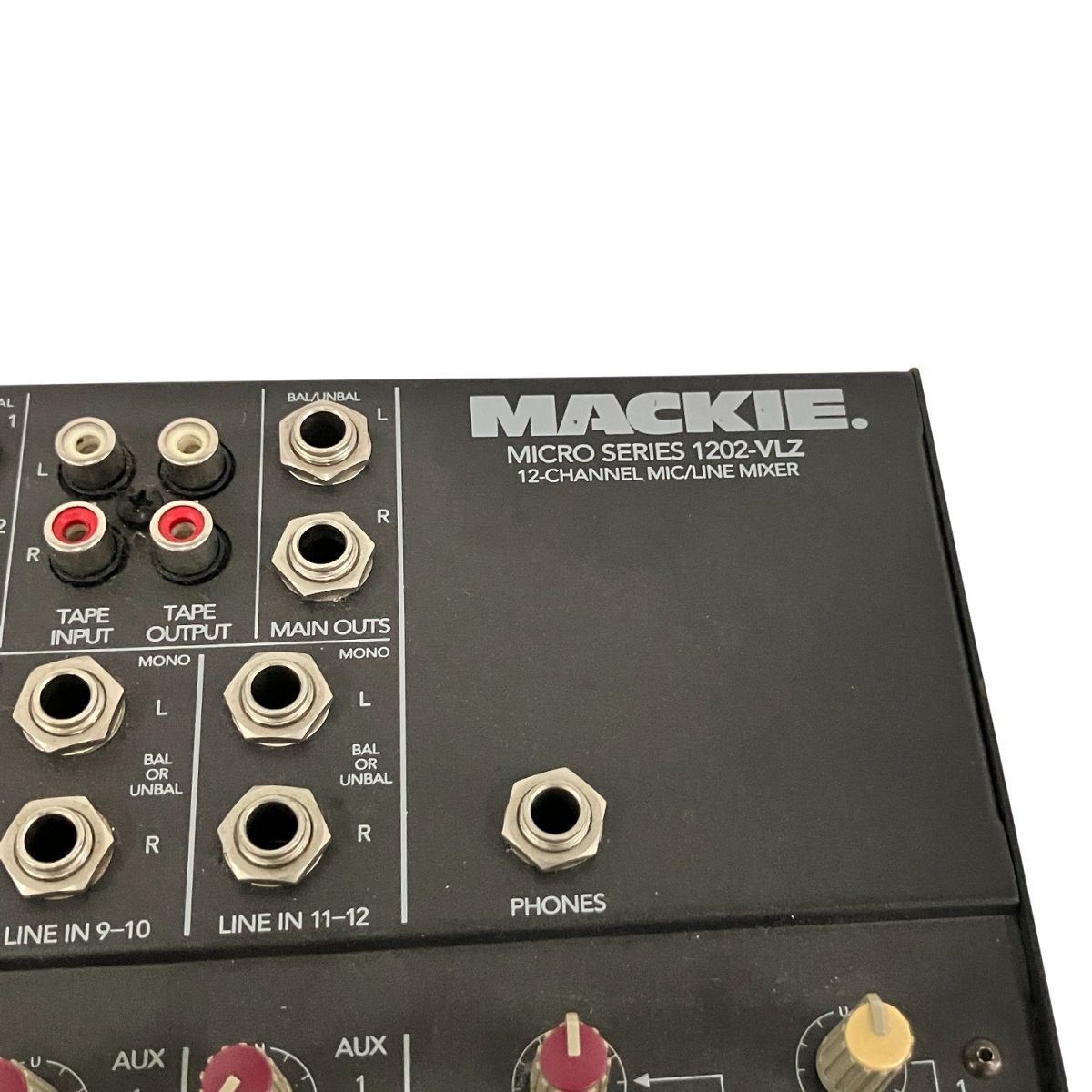 MACKIE 1202-VLZ 12-CHANNEL アナログ ミキサー マッキー 音響機材