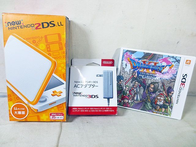 美品 任天堂 2DS LL 本体 充電器 ドラゴンクエスト セット - メルカリ