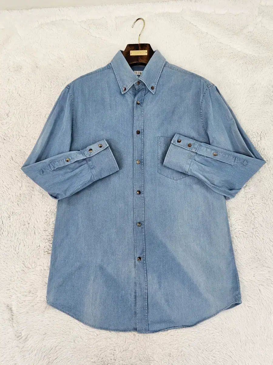 ブルネロクチネリ ウォッシュ デニム シャツ - メルカリ