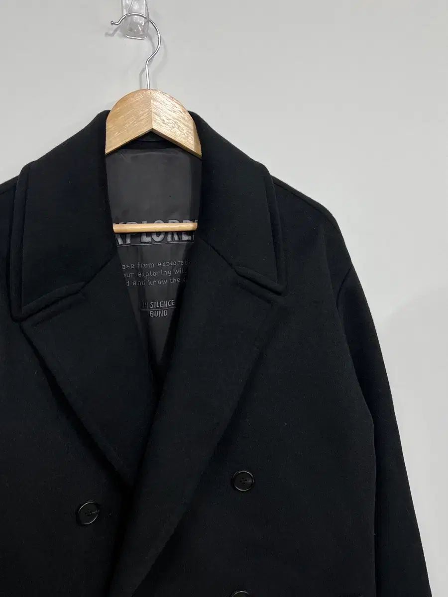 90 INSILENCE インサイレンス ウール カシミアブレンド メンズ ダブル