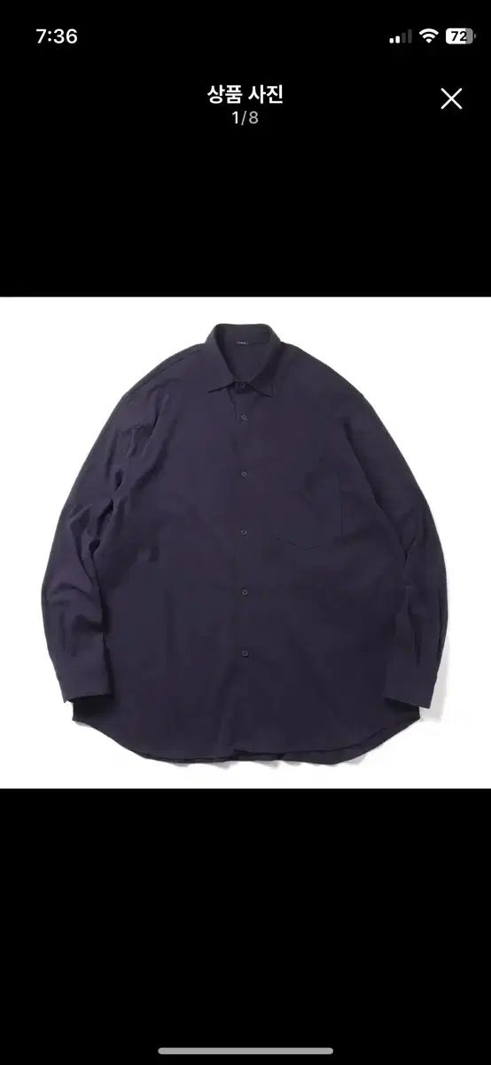 コモリ ジャージ シャツ 3size comoli jergy shirts