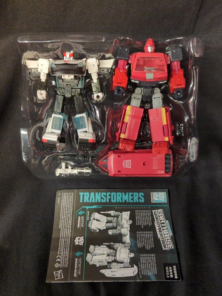 トランスフォーマー アースライズ ER EX-18 アイアンハイド&プロール トランスフォーマー ER EX-18 アイアンハイド&プロール レビュー