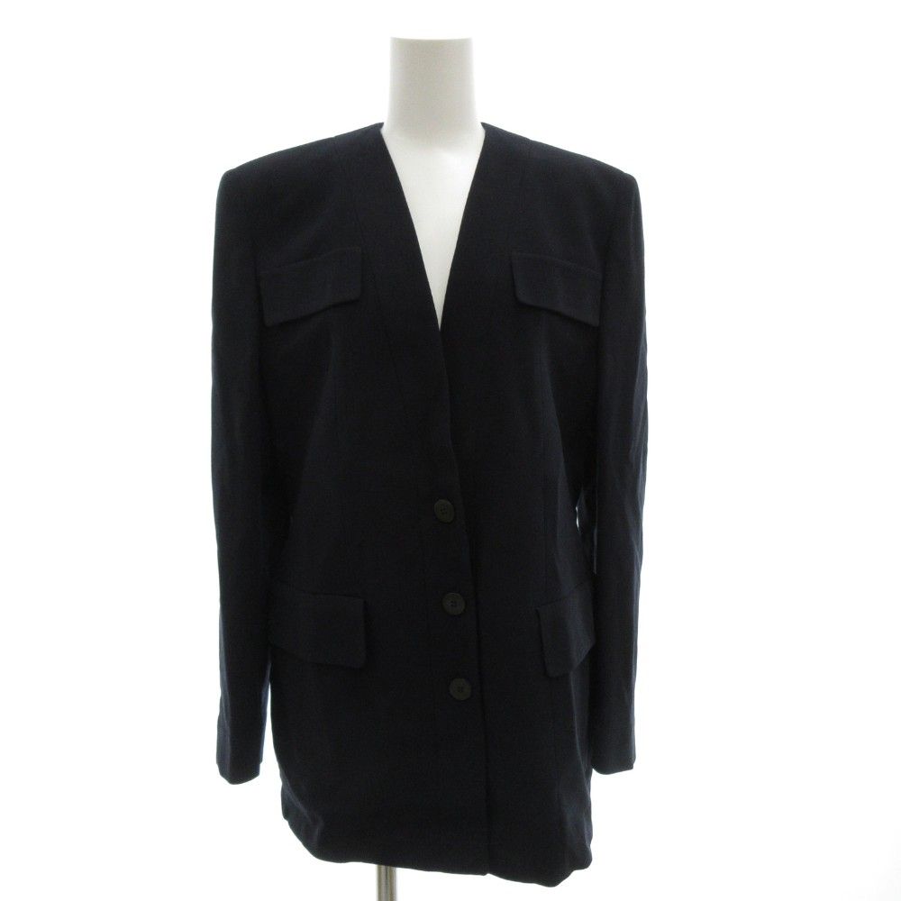 ジョルジオアルマーニ GIORGIO ARMANI ノーカラージャケット 3B 総裏地