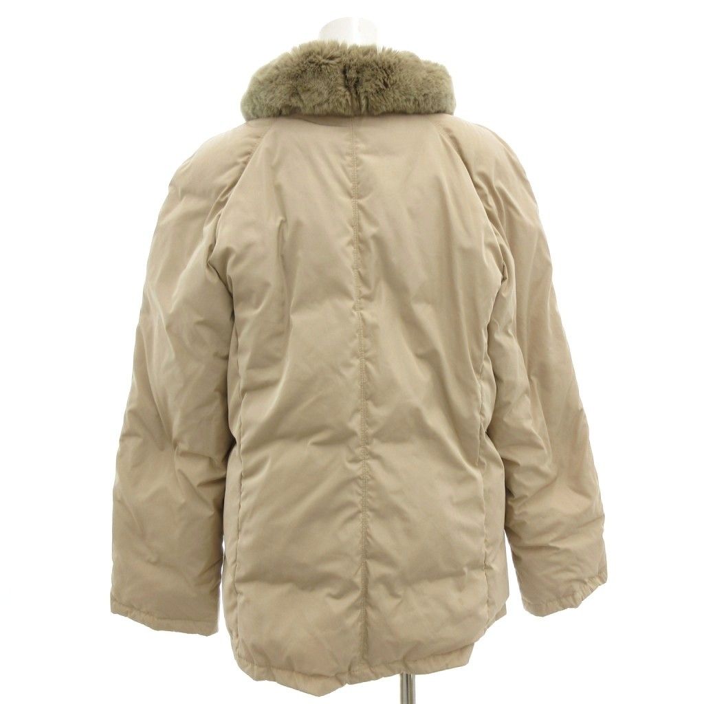 マックスマーラ MAX MARA 白タグ ラビットファー グースダウン ダウン