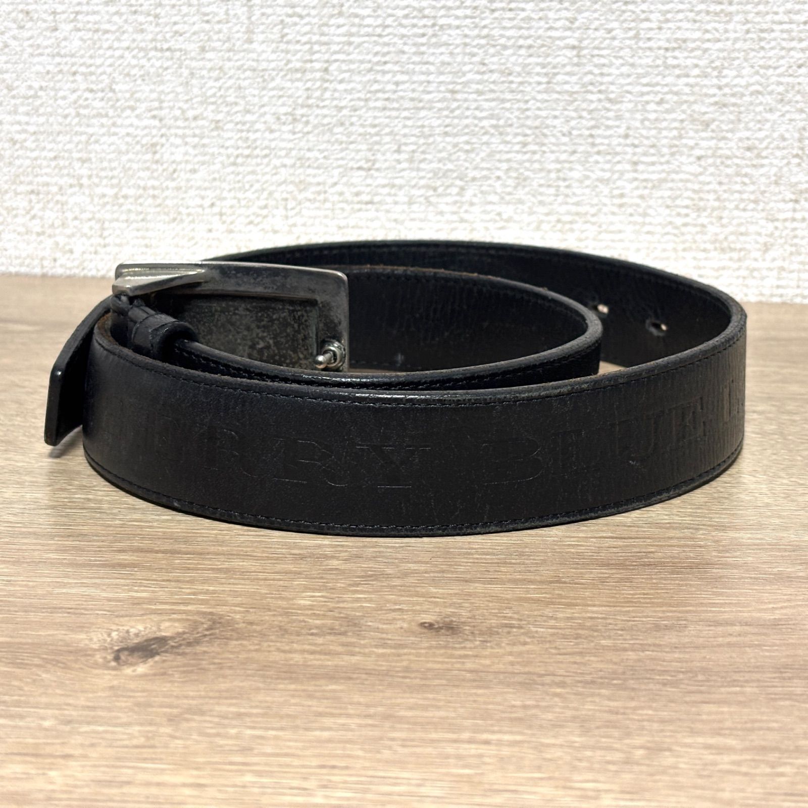 BURBERRY BLUE LABEL バーバリー ブルーレーベル レザー ベルト 本革