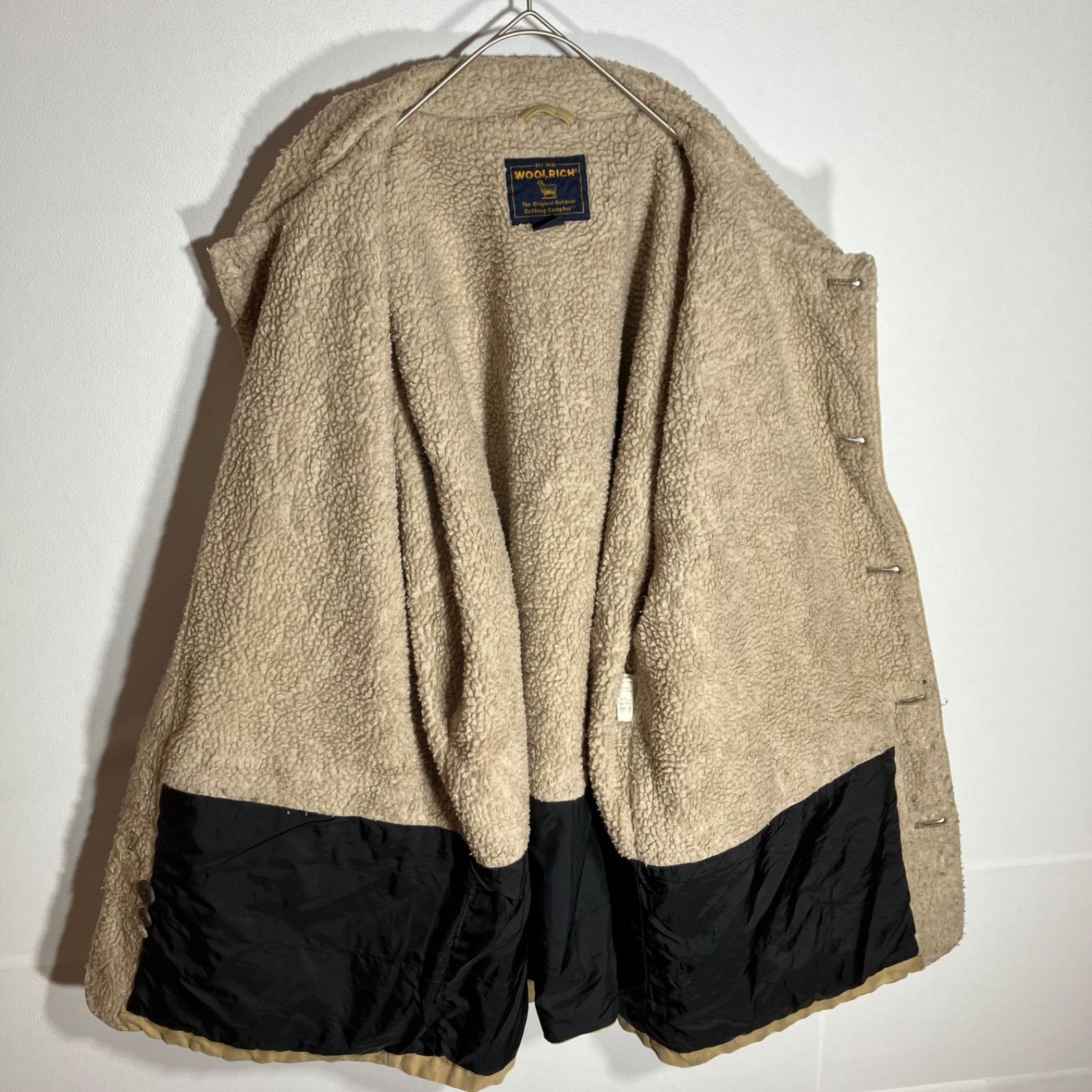 WOOLRICH ウールリッチ カバーオール 裏地 襟ボアジャケット - メルカリ