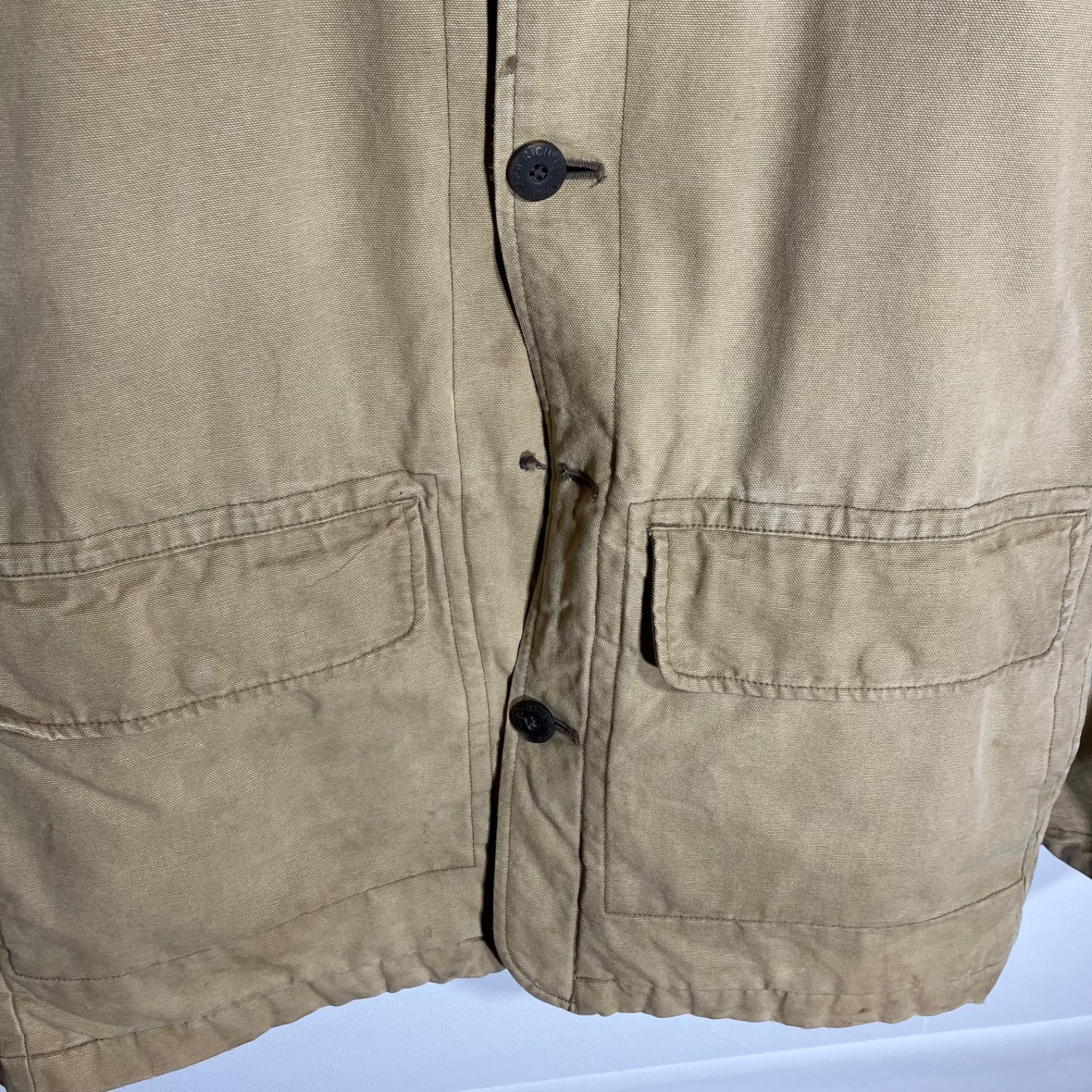 WOOLRICH ウールリッチ カバーオール 裏地 襟ボアジャケット - メルカリ