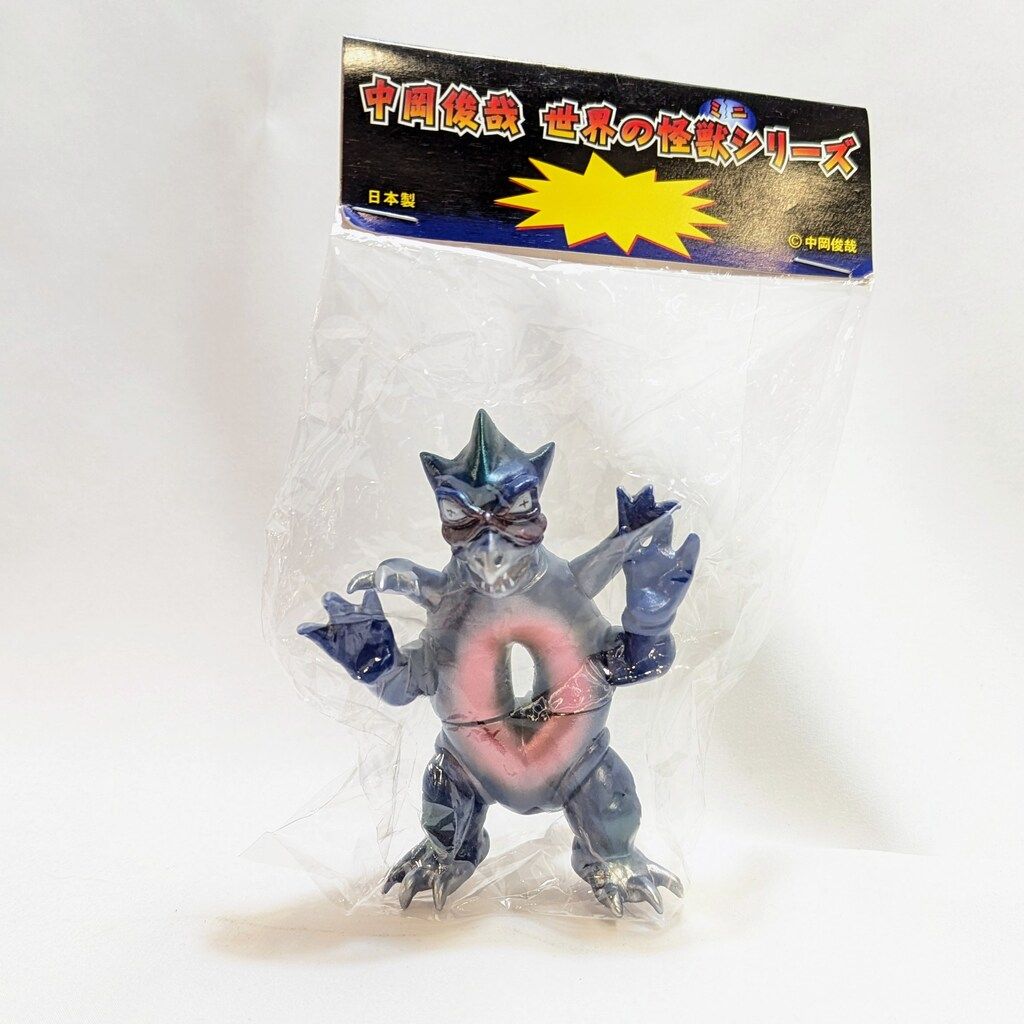 シカルナ工房 中岡俊哉世界の怪獣ミニ ミニ マイティ 青成型/メタ赤/緑