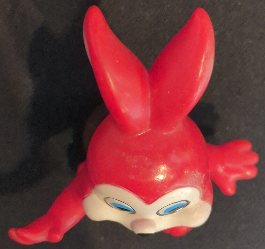 エスエス製薬 ピョンちゃん 6代目/切り株/座り/赤 95mm - メルカリ