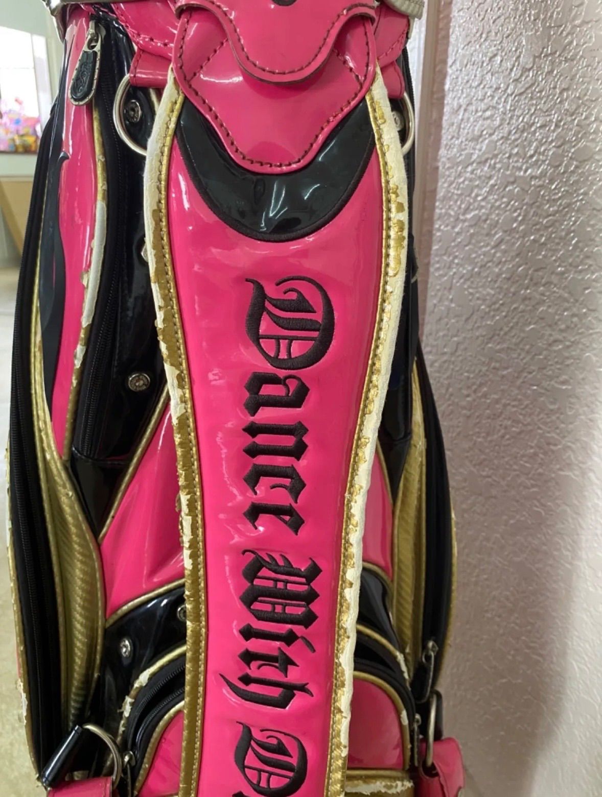 Dance With Dragon ダンスヴィズドラゴン キャディバッグ 付属品付き