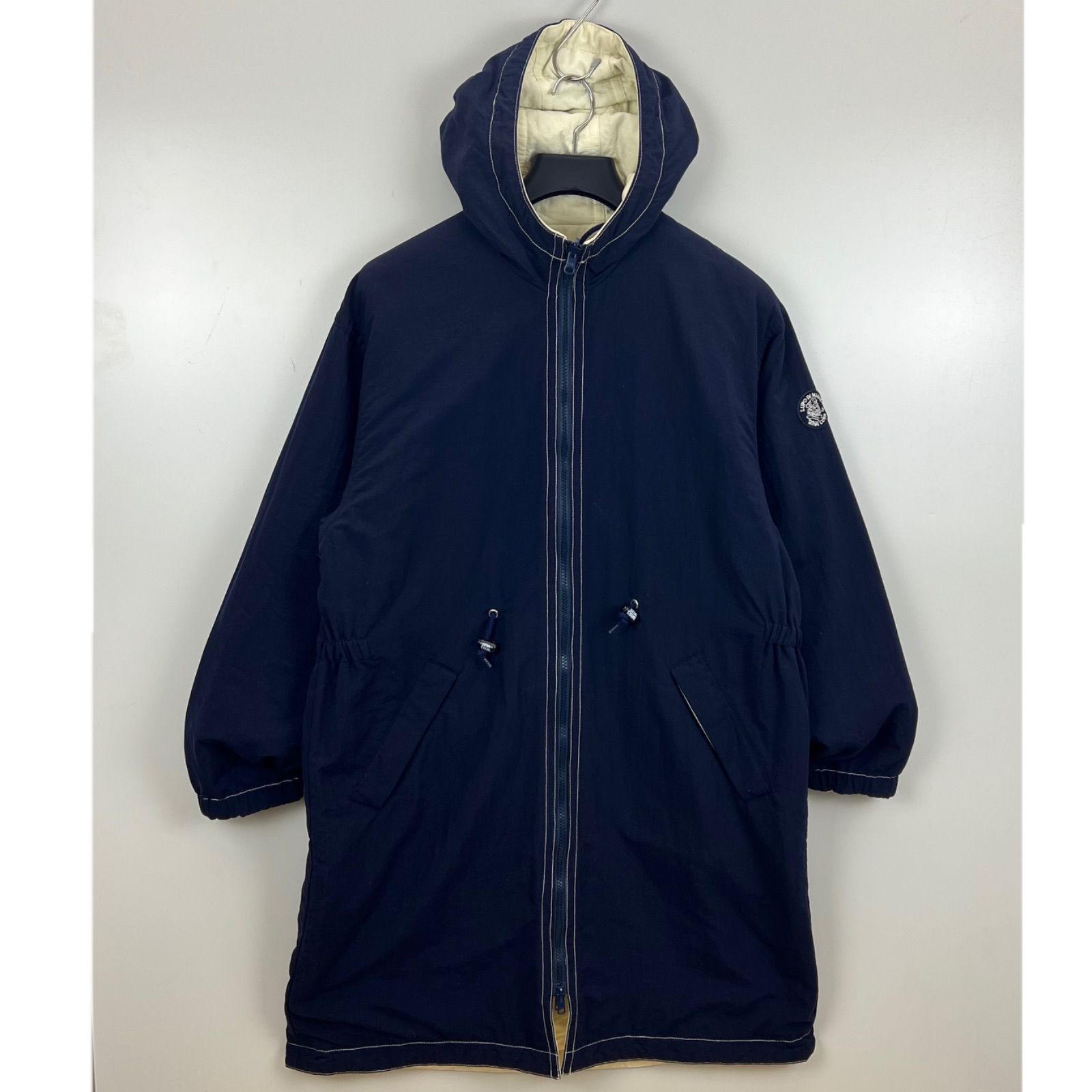 シナコバ　中綿ジャケット SINA COVA 90s reversible puff hoodie coat M シナコバ 中綿