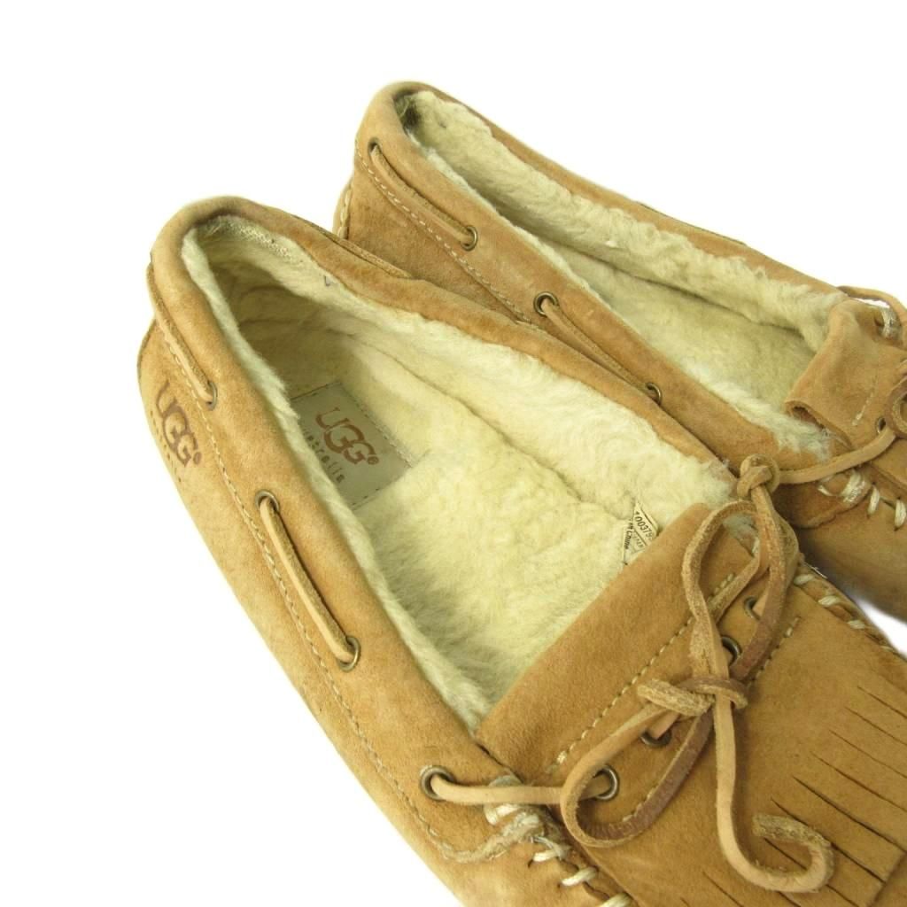 アグ オーストラリア UGG australiaムートンモカシン26 ベージュ UGG Australia（アグオーストラリア） 2025年秋冬新作 UGG アグ 厚底