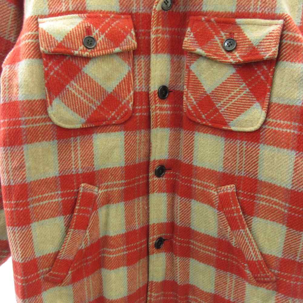 1950s？McGREGORヴィンテージマグレガーウールマッキーノジャケット 1950's McGREGOR Ombre Plaid Wool Jacket SIZE M 50年代 マクレガー