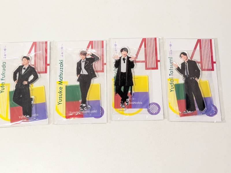 ふぉ～ゆ～ アクリルスタンド アクスタFest 2022 4点セット ※3点未開封