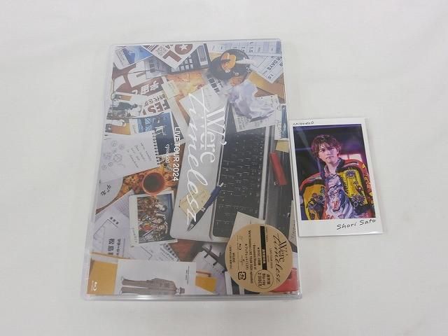 美品 Sexy Zone timelesz Blu-ray We're timelesz LIVE TOUR 2024