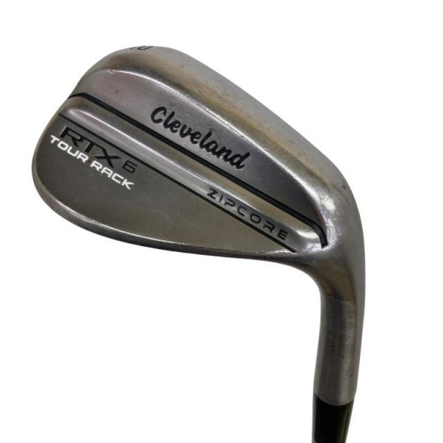 【中古】 クリーブランド Cleveland RTX-6 ZIPCORE ツアーラック(ノーメッキ) 52/10 MID ウェッジ WG 純正特注シャフト (フレックスS) メンズ 男性用 右利き 右用 Cランク ゴルフクラブ