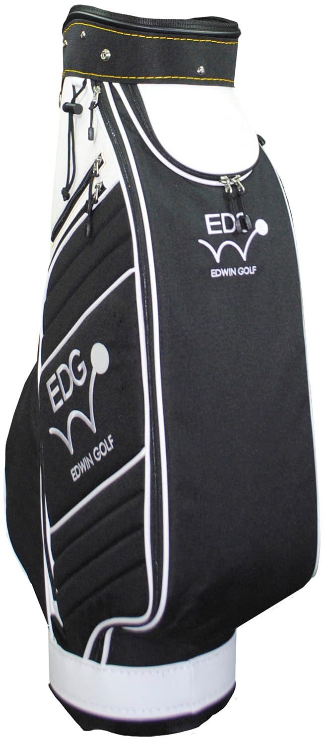 エドウィンゴルフ(Edwin Golf) 9.5型キャディバッグ ブラック EDCB
