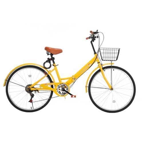 折りたたみ自転車 7段変速 26インチ 軽量 素早く折畳可能 折り畳み