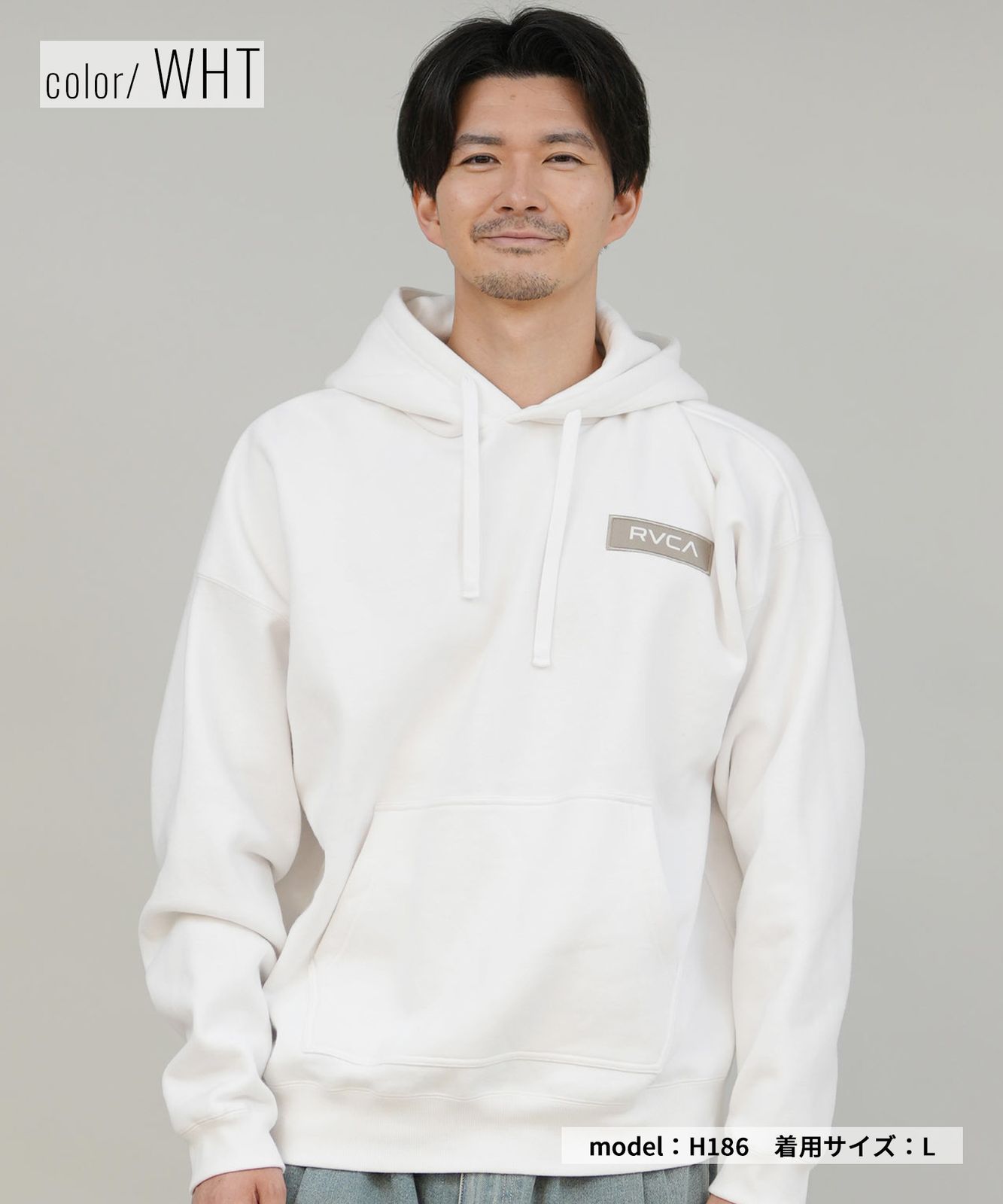 ムラスポ公式】新品 RVCA ルーカ プルオーバー パーカー メンズ バック