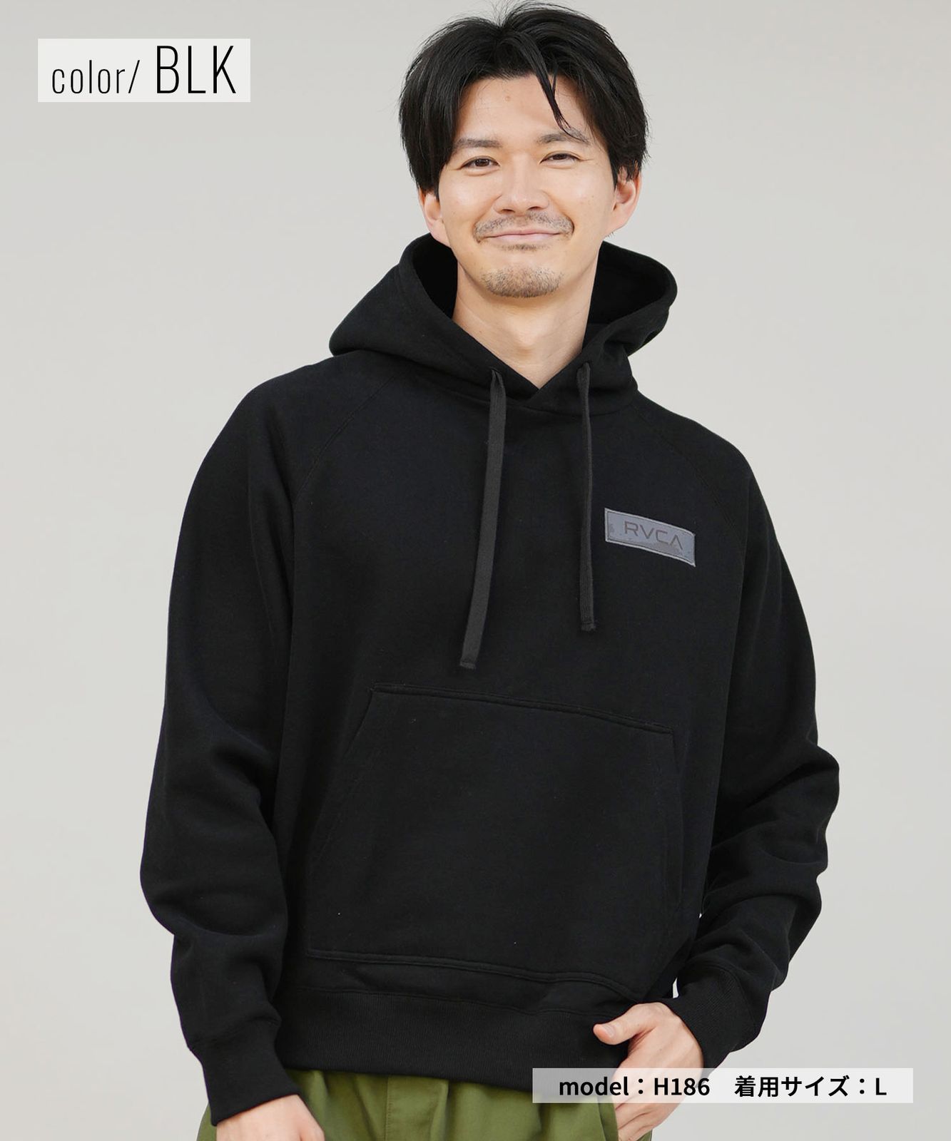 ムラスポ公式】新品 RVCA ルーカ プルオーバー パーカー メンズ バック
