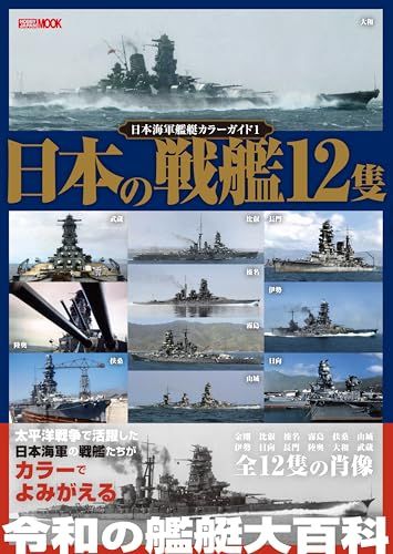 日本海軍艦艇カラーガイド1 日本の戦艦12隻 (HOBBY JAPAN MOOK) - メルカリ