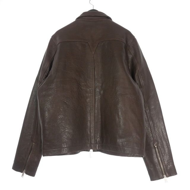 ノーメンテナンス NO MAINTENANCE 25AW MECHANIC JACKET V3 ラムレザー