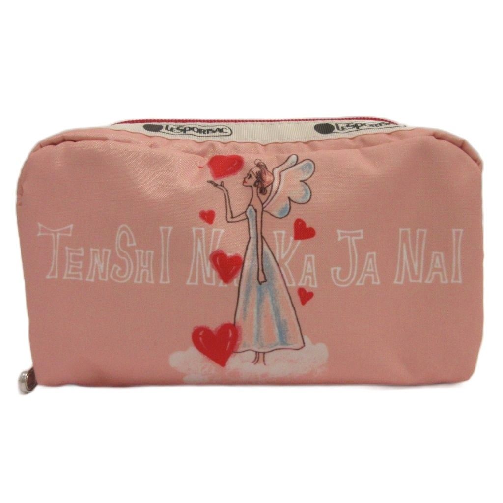 レスポートサック LesportSAC りぼん70周年 RECTANGULAR COSMETIC 天使